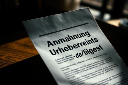 Abmahnungen wegen Urheberrechtsverletzungen