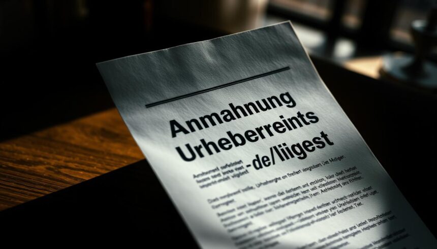 Abmahnungen wegen Urheberrechtsverletzungen