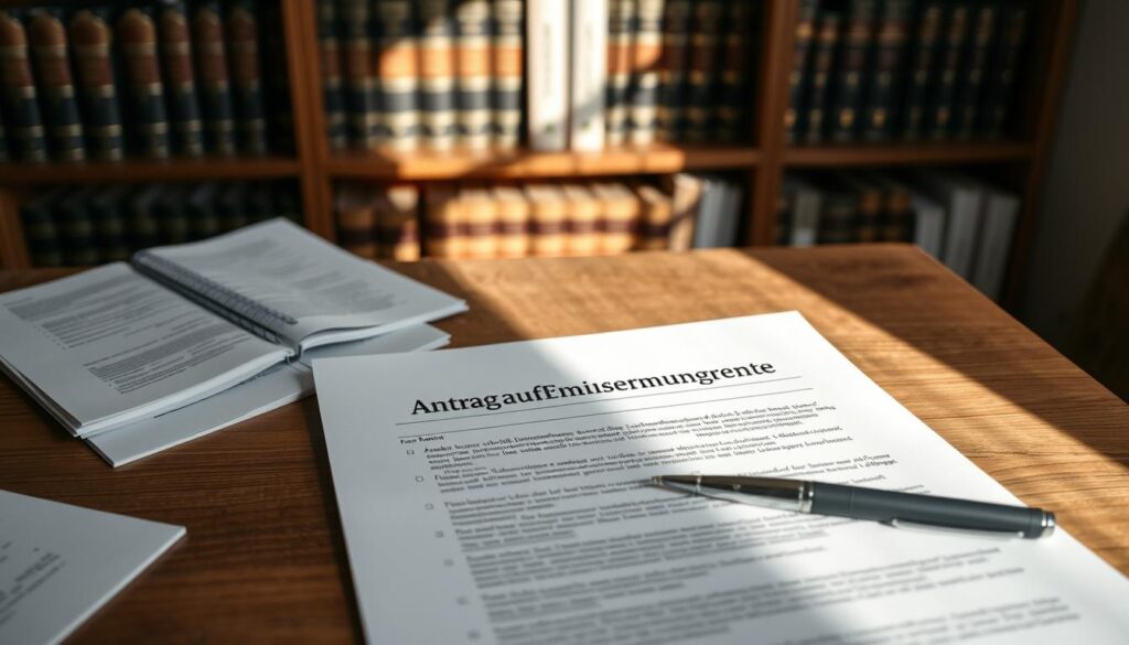 Antrag auf Erwerbsminderungsrente