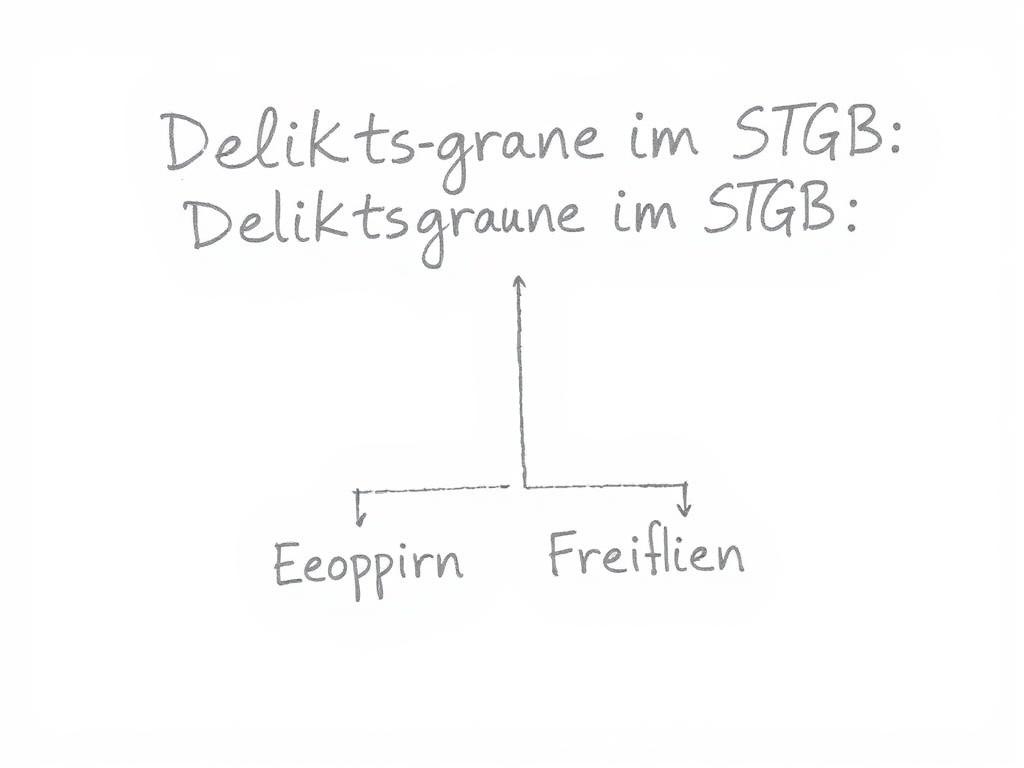 Bleistiftskizze der wichtigsten Deliktsgruppen im Strafrecht Bleistiftskizze der wichtigsten Deliktsgruppen im Strafrecht