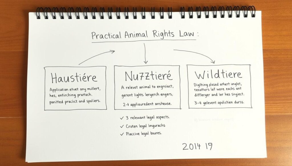 Bleistiftskizze zu praktischen Anwendungsfällen des Tierrechts Bleistiftskizze zu praktischen Anwendungsfällen des Tierrechts