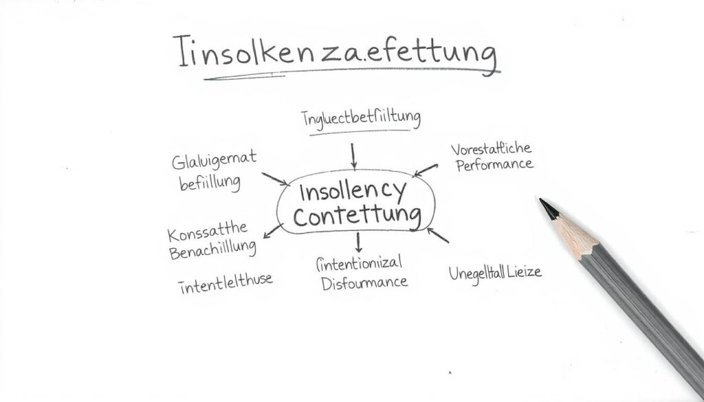 Bleistiftskizze zur Insolvenzanfechtung und ihren Voraussetzungen Bleistiftskizze zur Insolvenzanfechtung und ihren Voraussetzungen
