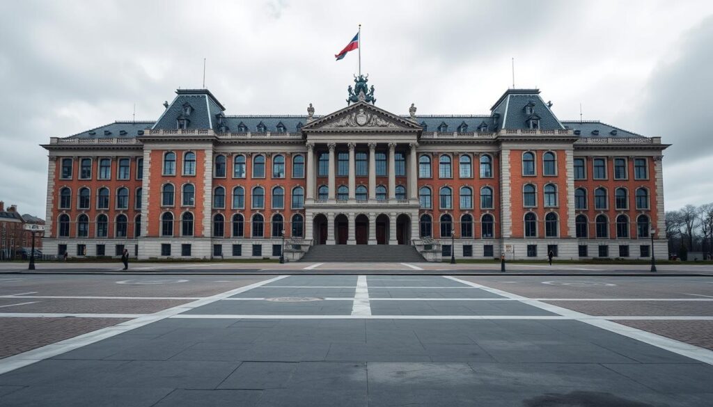 Der Friedenspalast in Den Haag, Sitz des Internationalen Gerichtshofs Der Friedenspalast in Den Haag, Sitz des Internationalen Gerichtshofs