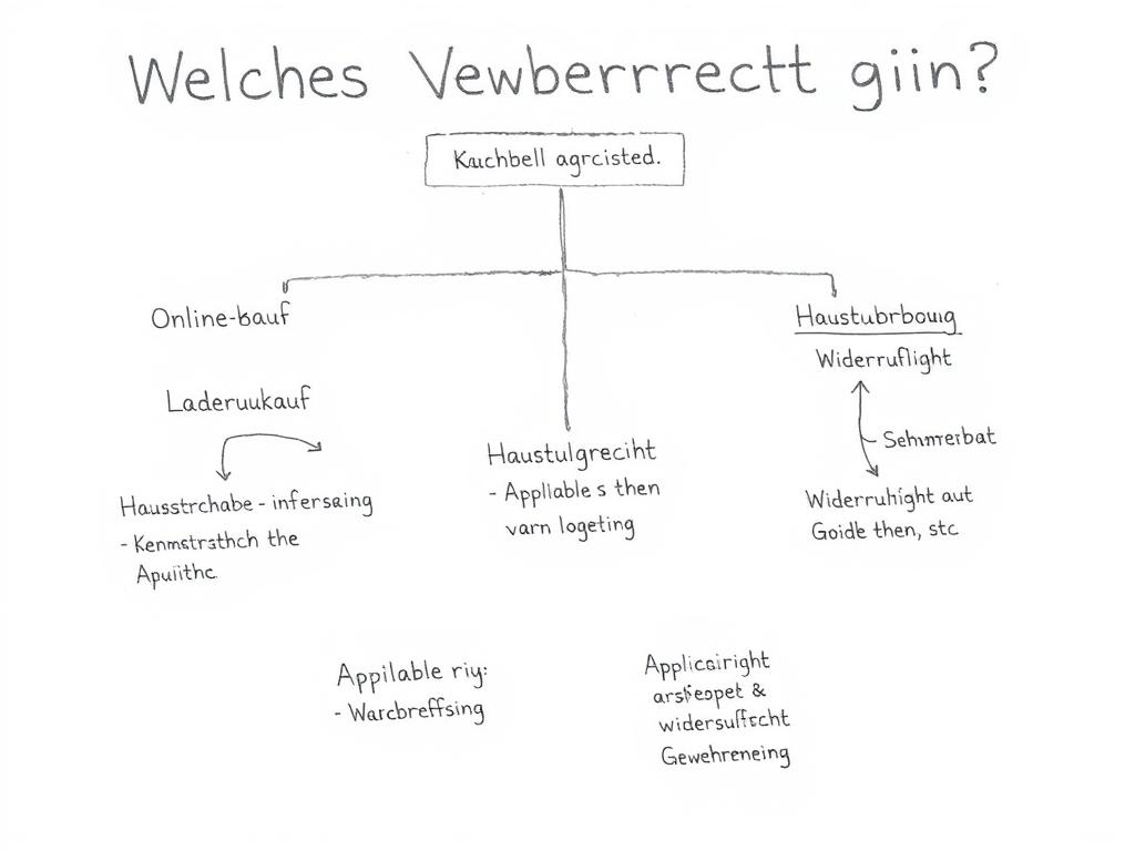 Entscheidungsbaum zu Verbraucherrechten Entscheidungsbaum zu Verbraucherrechten