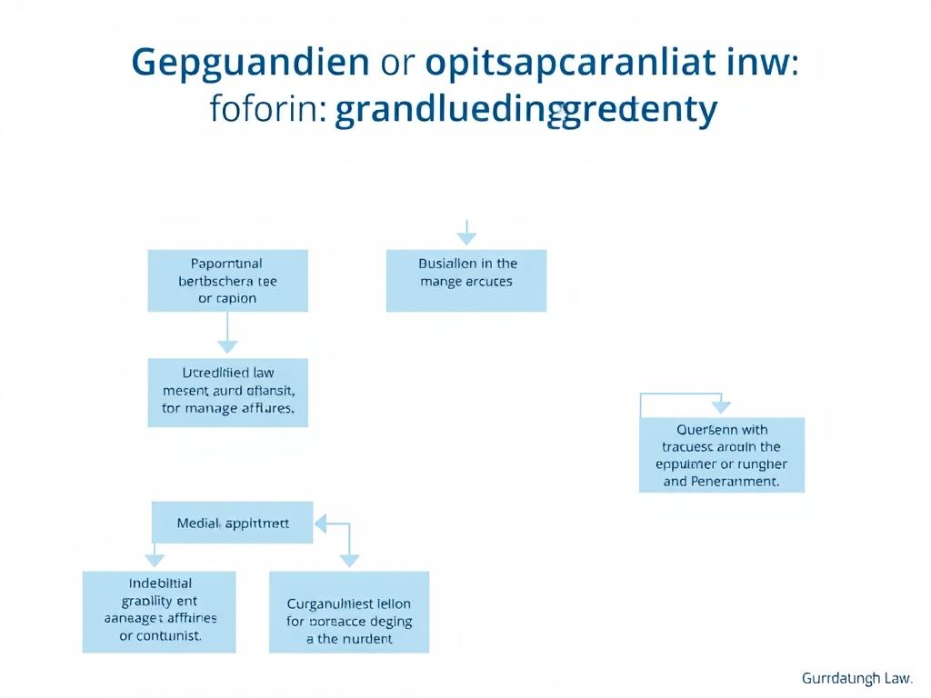 Flowchart zur Bestellung eines Betreuers nach dem Betreuungsrecht