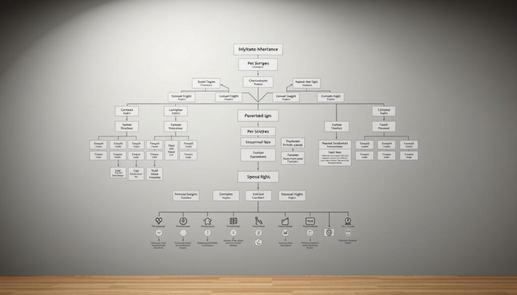 Gesetzliche Erbfolge Diagramm