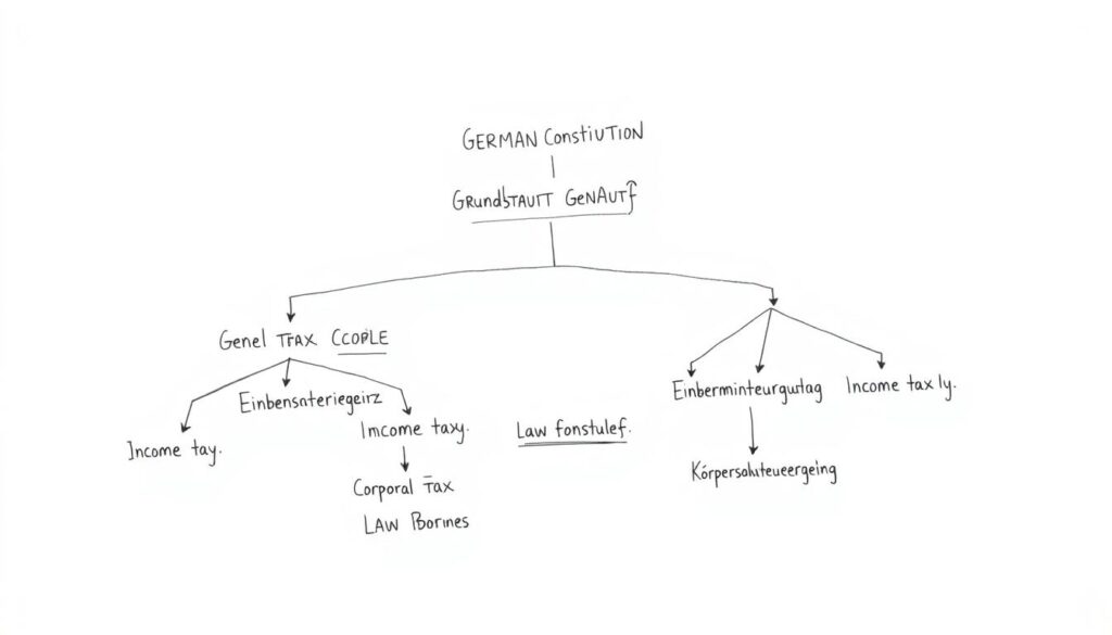 Hierarchische Darstellung der wichtigsten Steuergesetze in Deutschland Hierarchische Darstellung der wichtigsten Steuergesetze in Deutschland