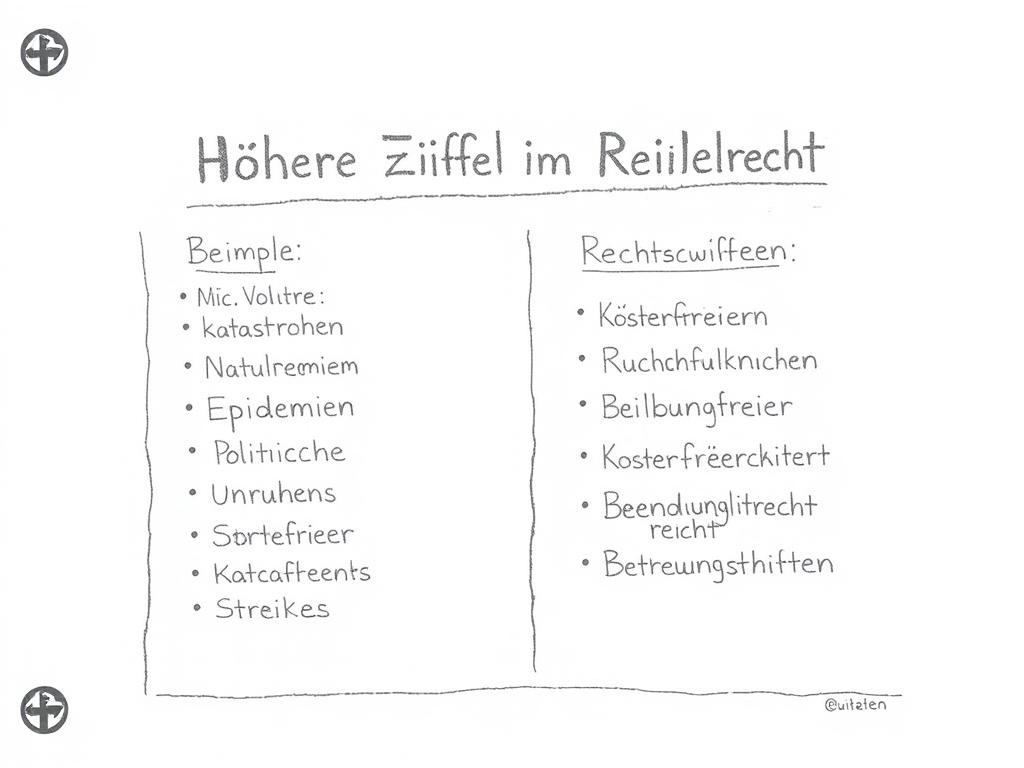 Höhere Gewalt im Reiserecht Höhere Gewalt im Reiserecht