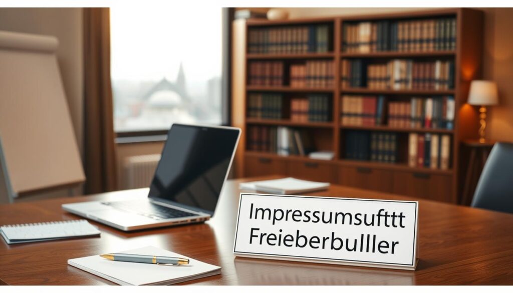 Impressumspflicht Freiberufler