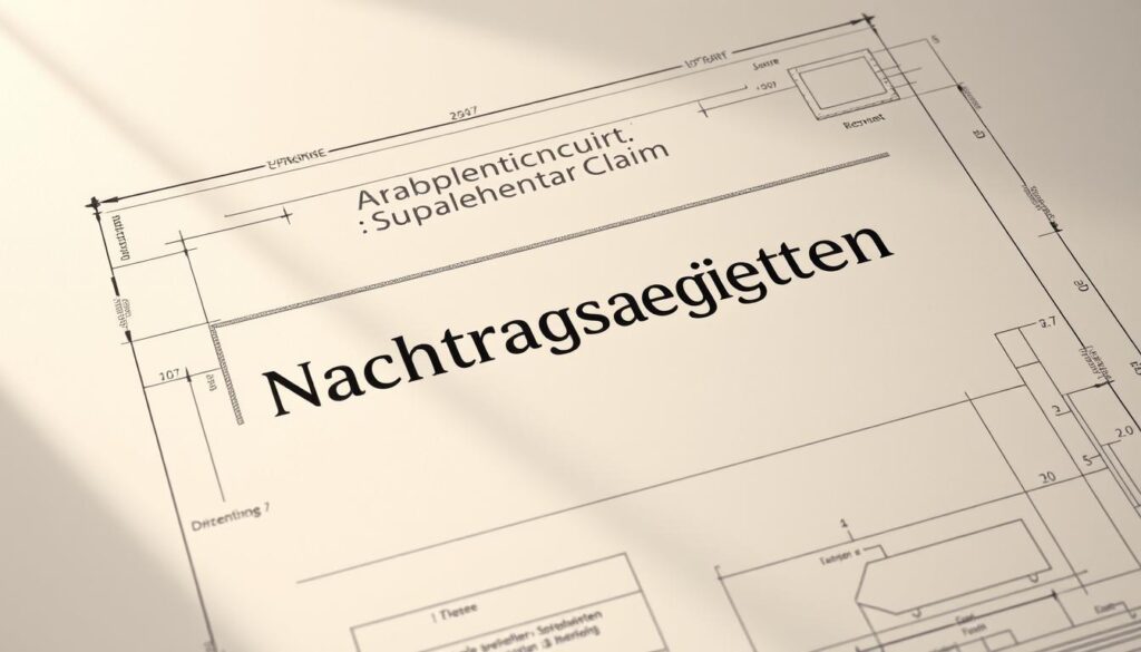 Nachtragsforderungen Nachtragsforderungen