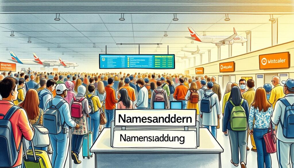 Namensänderung international