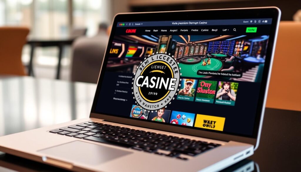 Online-Casino auf Laptop mit Lizenzsiegel Online-Casino auf Laptop mit Lizenzsiegel