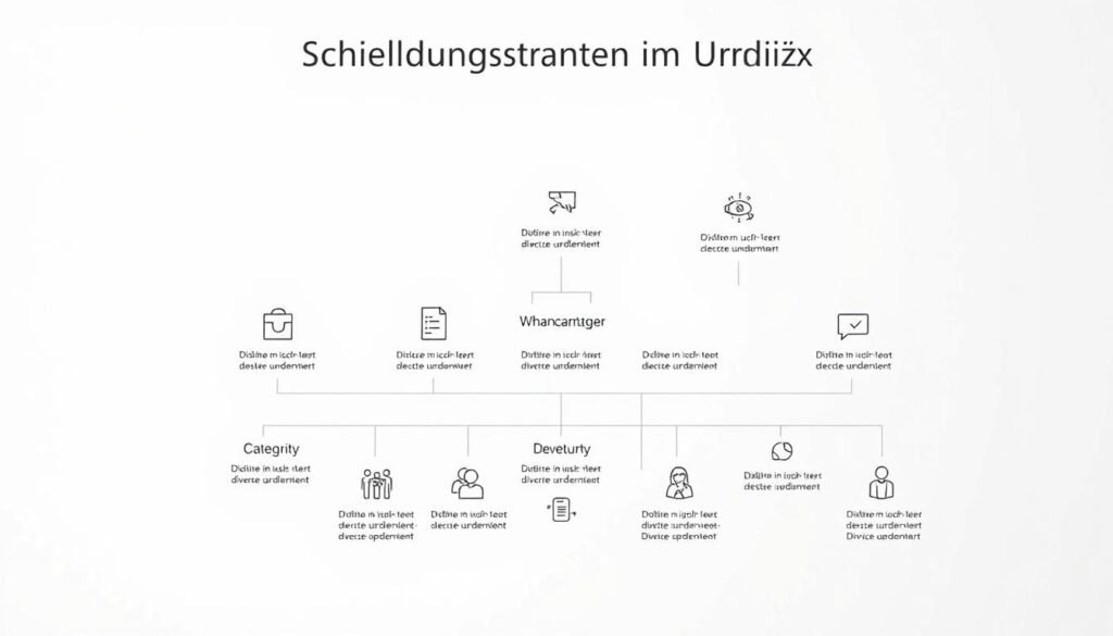 Scheidungsarten Diagramm