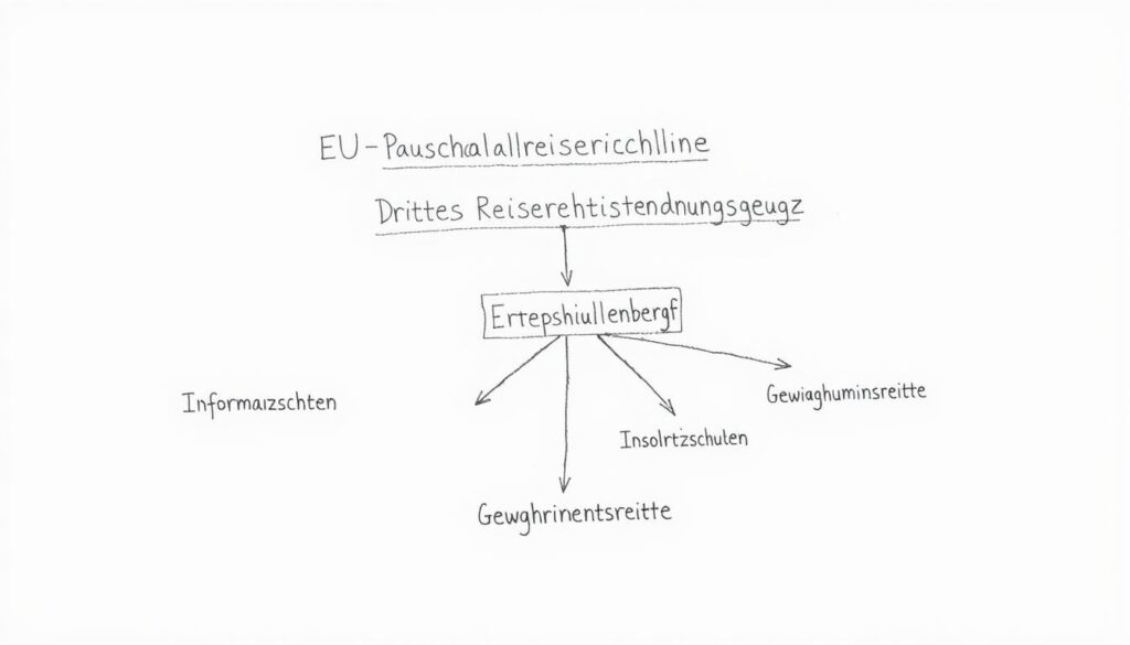 Schematische Darstellung der Pauschalreiserichtlinie und ihrer Umsetzung Schematische Darstellung der Pauschalreiserichtlinie und ihrer Umsetzung