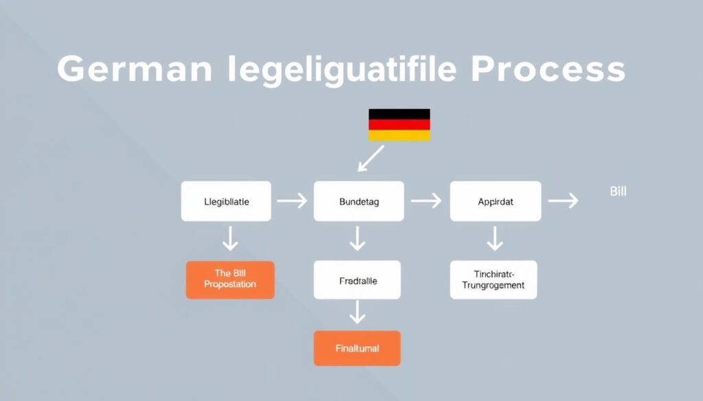 Schematische Darstellung des Gesetzgebungsverfahrens im deutschen Staatsrecht Schematische Darstellung des Gesetzgebungsverfahrens im deutschen Staatsrecht