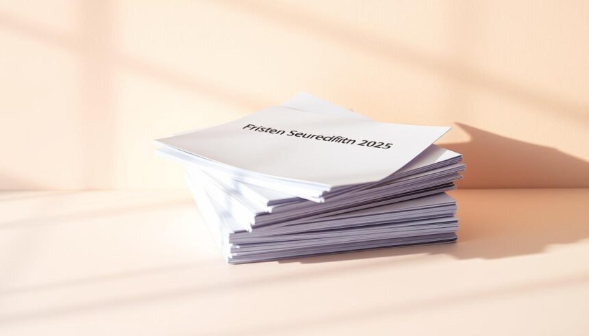 Steuererklärung 2025 Fristen