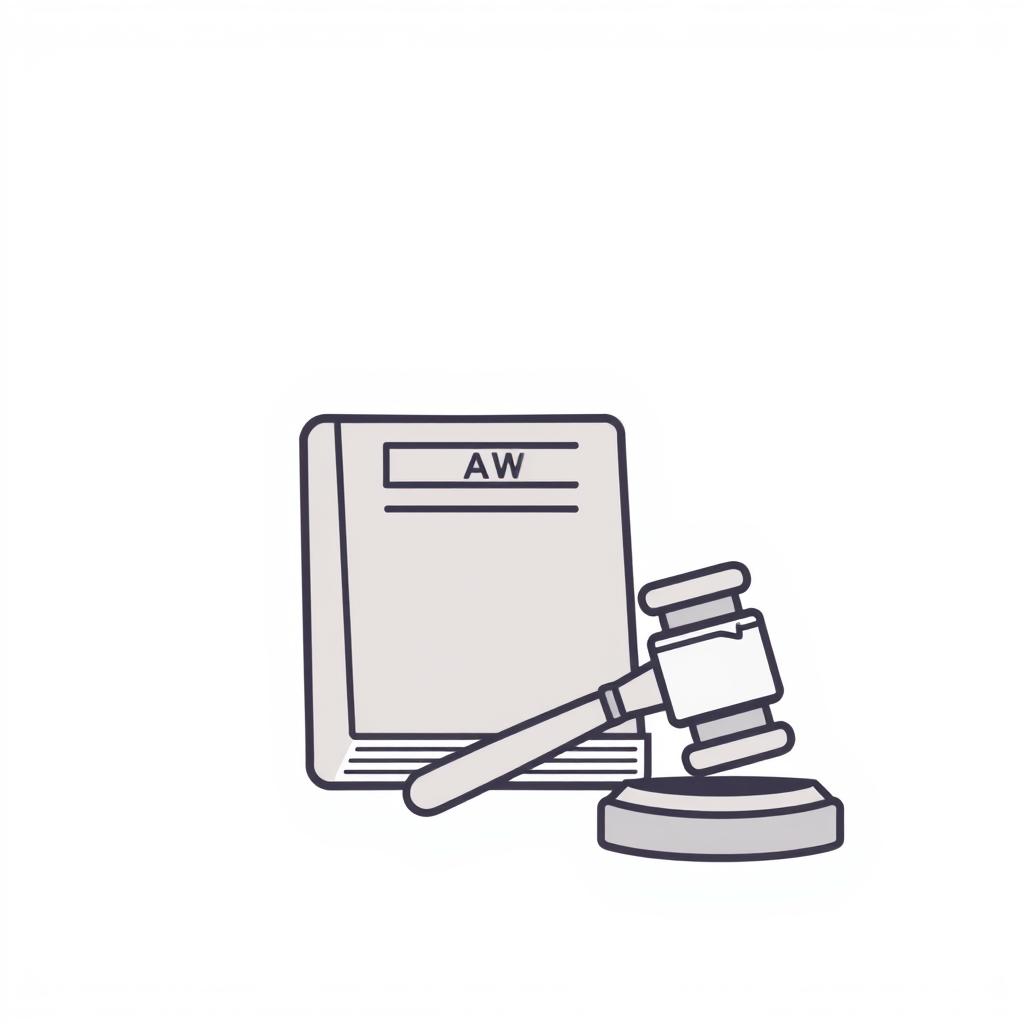 Symbol für das Rechtsstaatsprinzip im Verfassungsrecht mit Gesetzbuch und Hammer Symbol für das Rechtsstaatsprinzip im Verfassungsrecht mit Gesetzbuch und Hammer