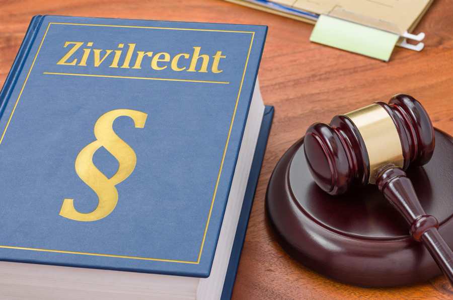 Symbolbild zum Rechtsgebiet Zivilrecht