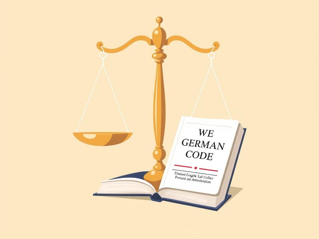 Symbolische Darstellung der Grundprinzipien des Verwaltungsrechts mit Waage der Gerechtigkeit Symbolische Darstellung der Grundprinzipien des Verwaltungsrechts mit Waage der Gerechtigkeit