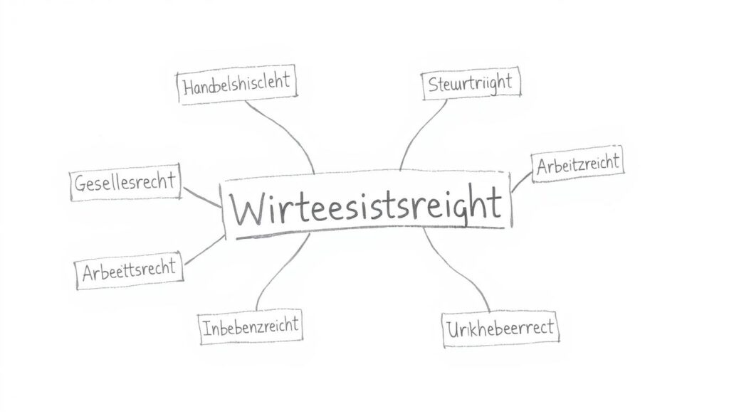 Textskizze zu den Hauptbereichen des Wirtschaftsrechts Textskizze zu den Hauptbereichen des Wirtschaftsrechts