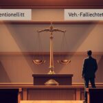 Unterschied zwischen Vorsatz und Fahrlässigkeit