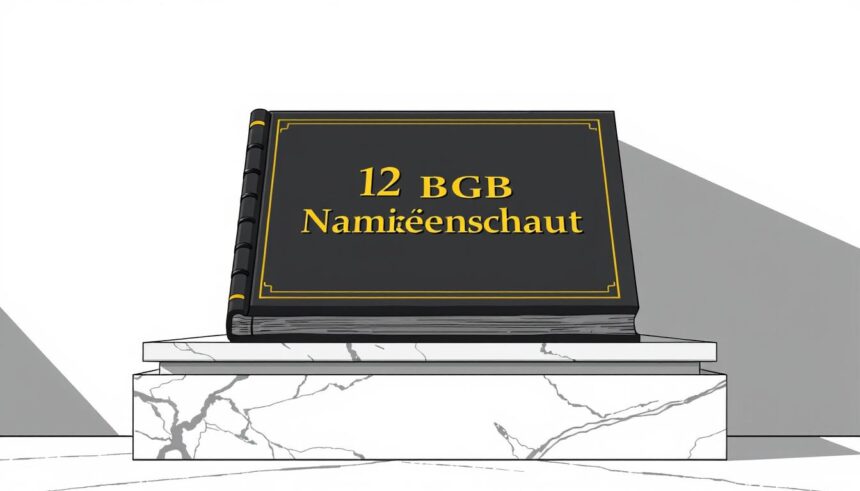 § 12 Namensrecht