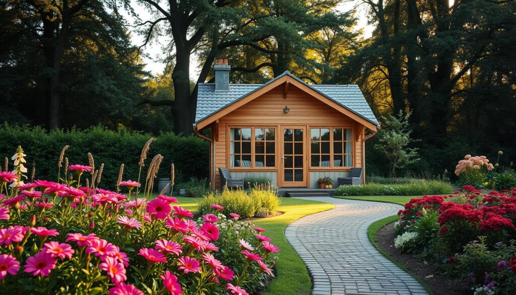 Beispielbild eines Gartenhauses