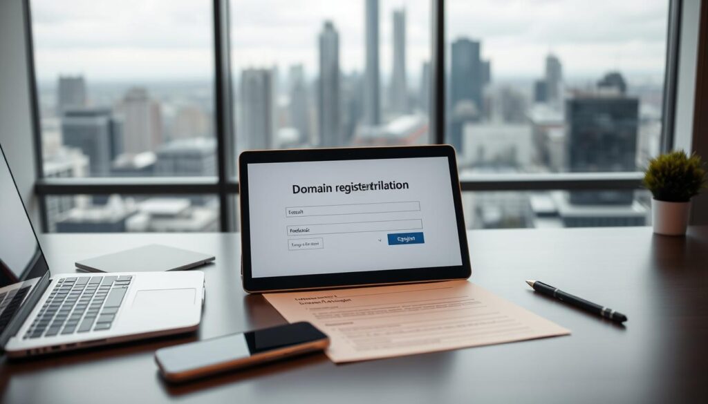Domainregistrierung