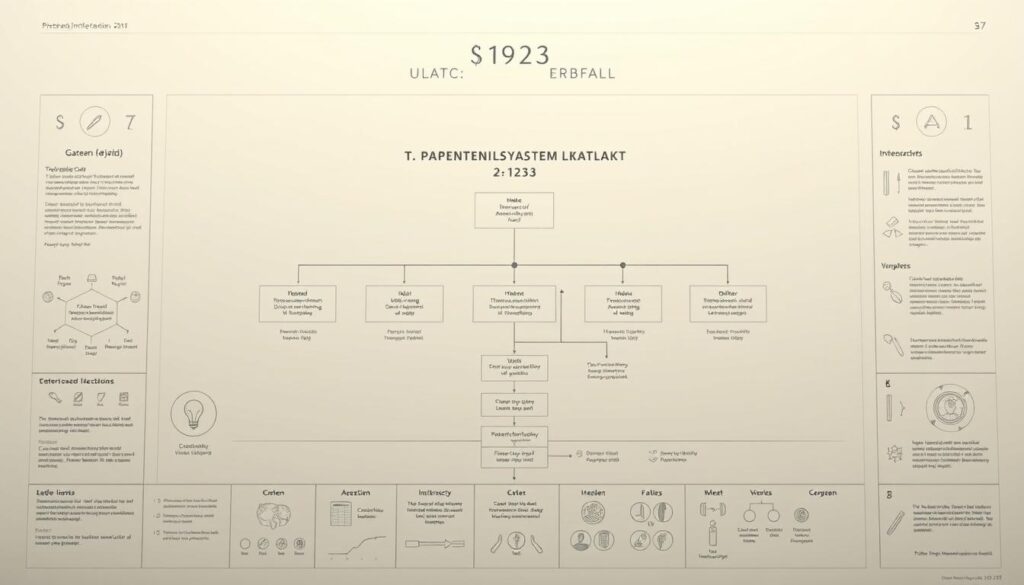 Parentelsystem Grafik