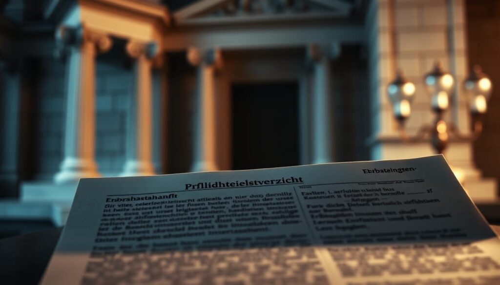 Pflichtteilsverzicht und Erbschaftsannahme