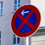 Verkehrsschild absolutes Halteverbot