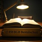 § 858 Verbotene Eigenmacht