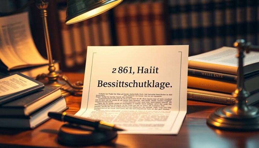 § 861 Anspruch wegen Besitzentziehung
