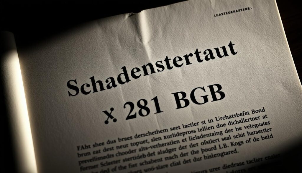 Schadensersatz § 281 BGB