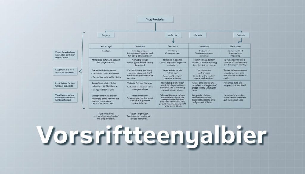 Vorschriftenvergleich