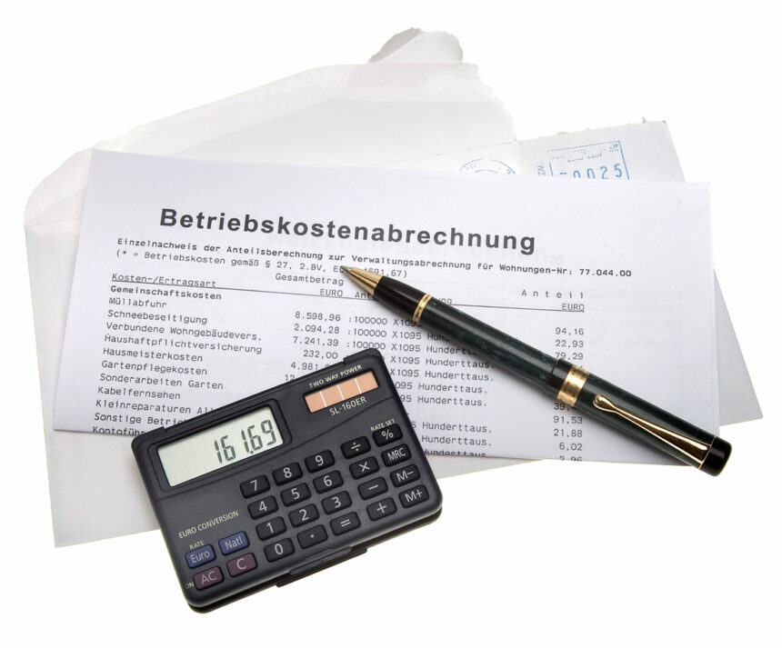 betriebkostenabrechnung
