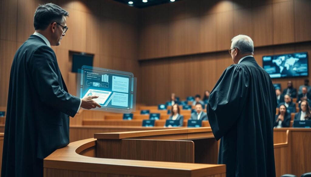 Digitale Justiz im Gerichtssaal