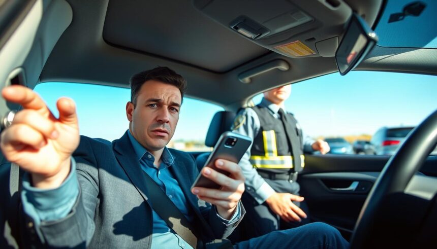 Handy am Steuer