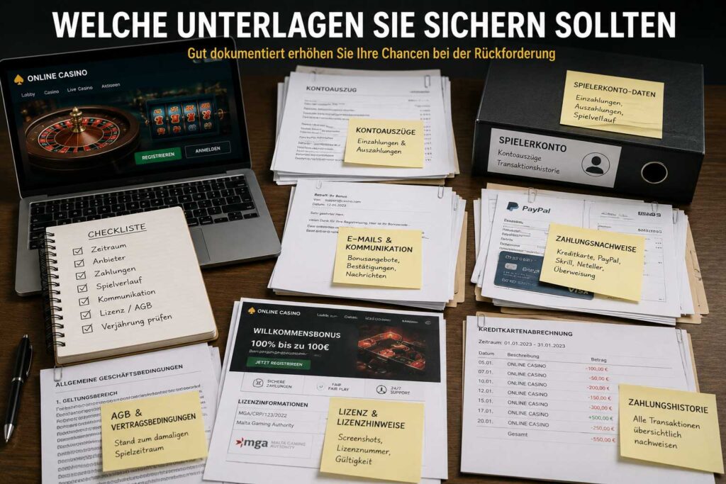 unterlagen-glueckspielverluste-zurueckfordern